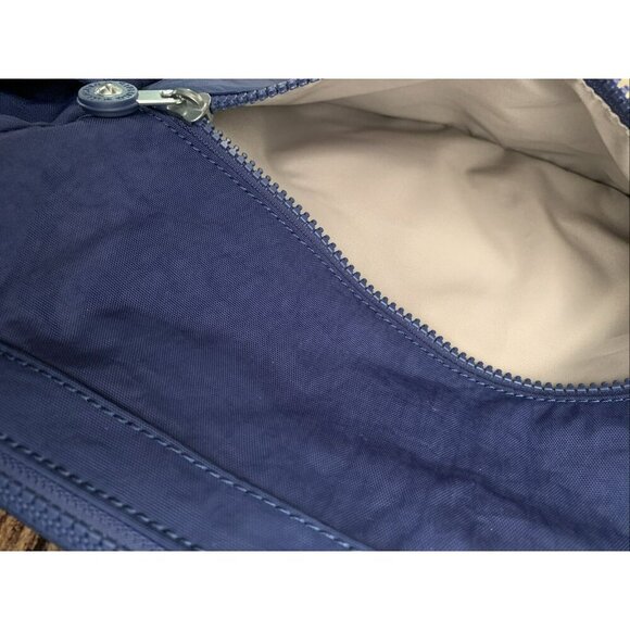 NWT Kipling HB6628 Alenya Crossbody Shoulder Bag Purse Polyamide Ink Blue Tonal - Picture 5 of 6